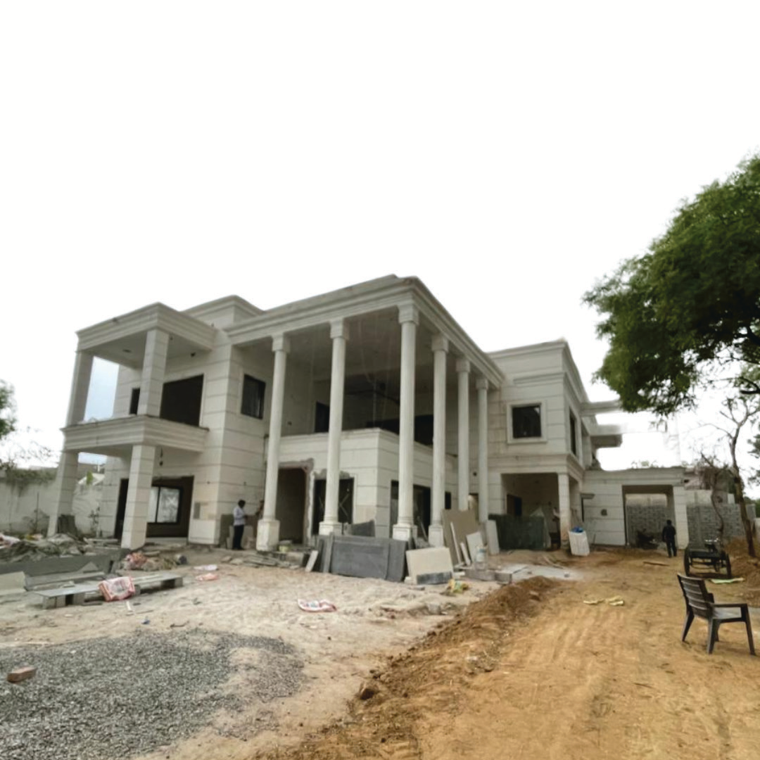 luxury villa church road exterior palm green avenue