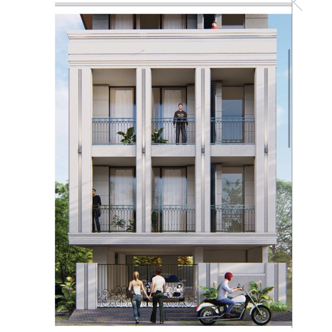 luxury builder floor gurgaon exterior south city 2