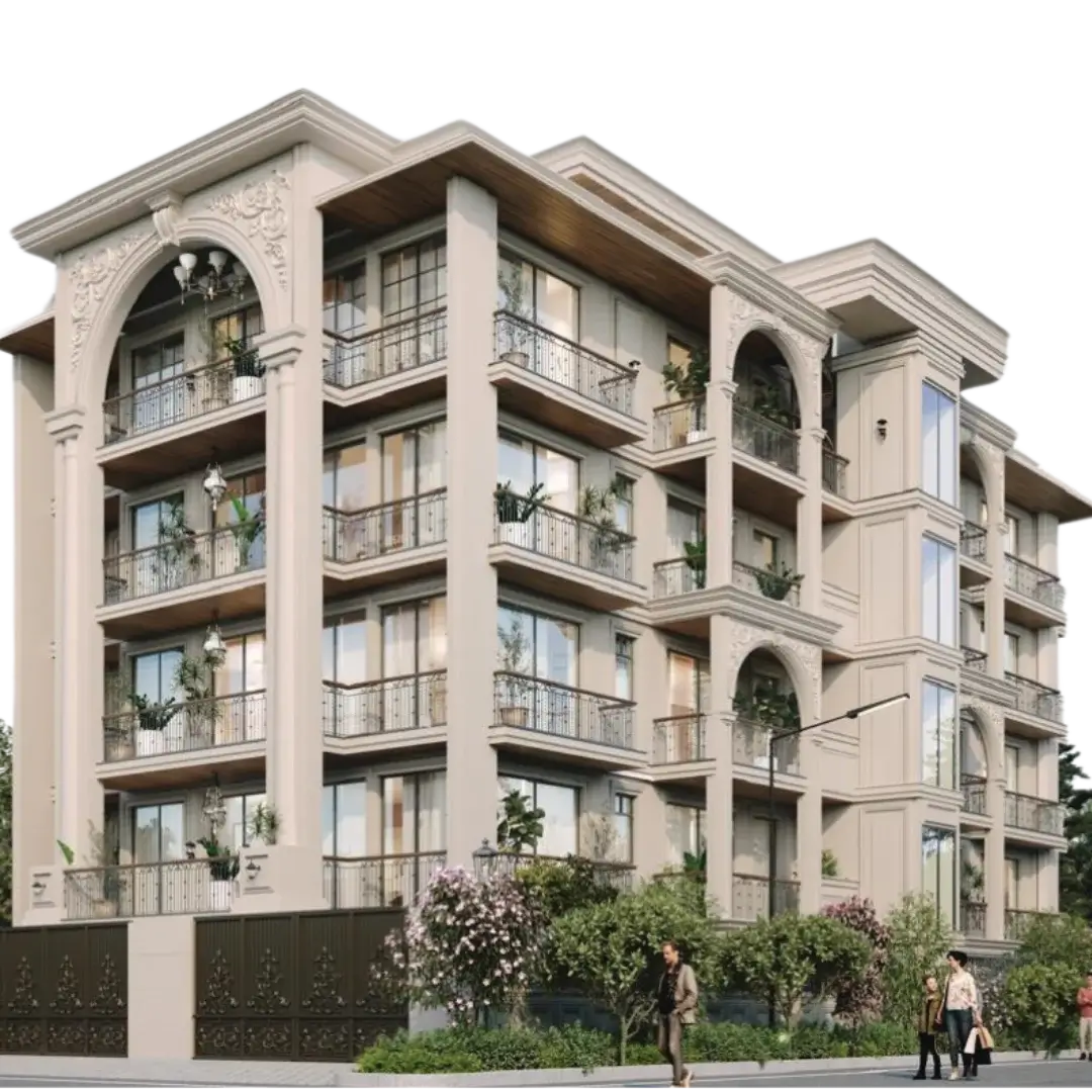 royal european builder floor exterior vasant kunj