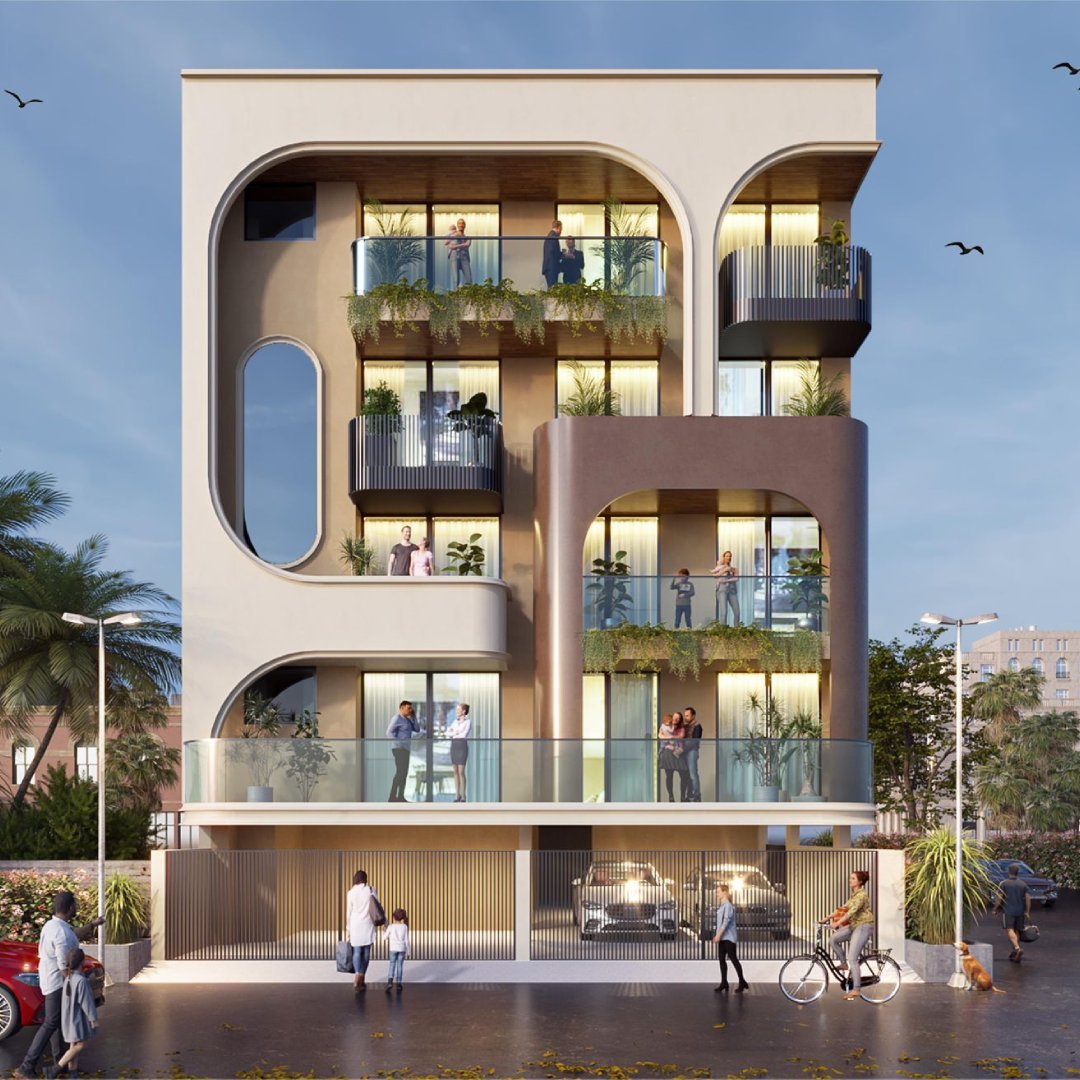 Sukoon Luxury Floors 4 BHK residence facade