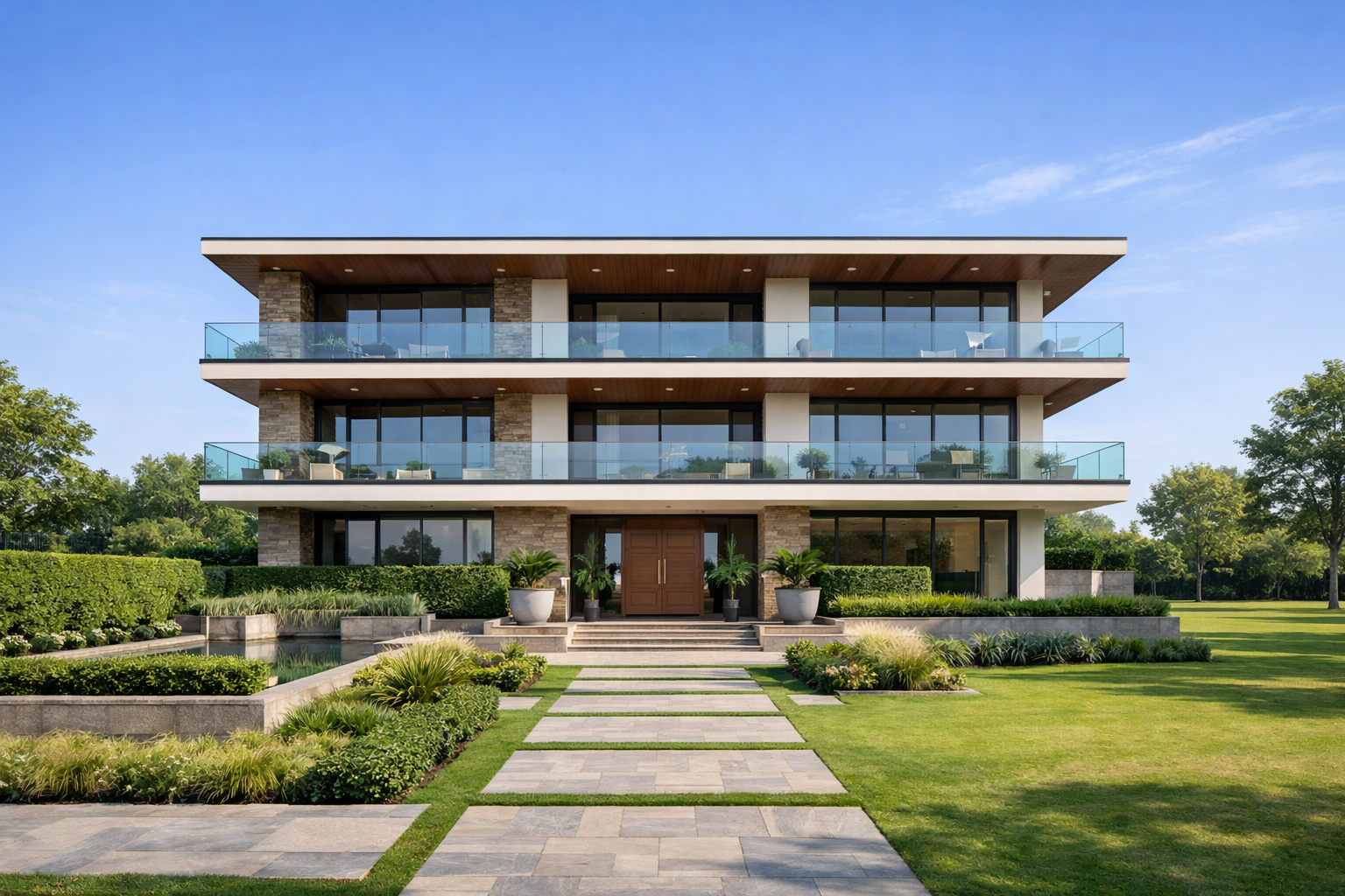 builder floor land share South Delhi residential plot architecture