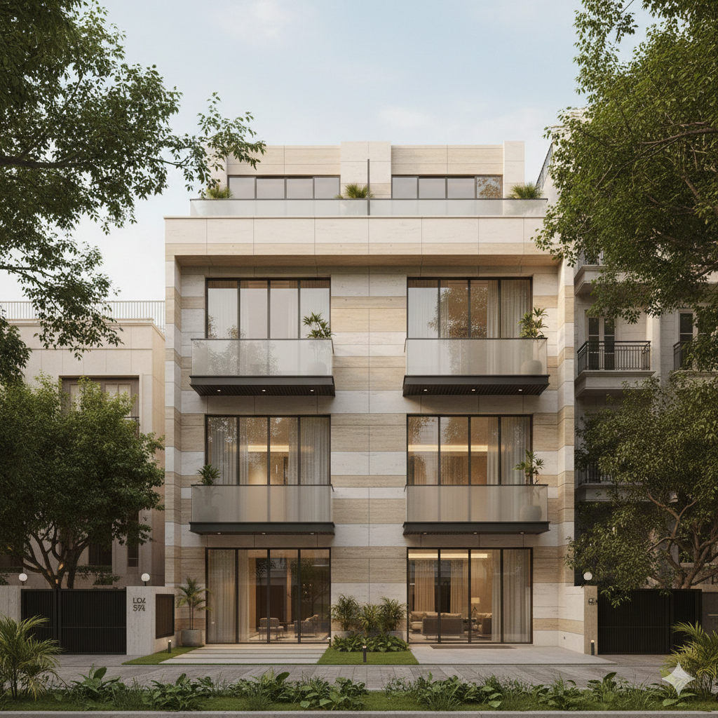 modern builder floor in south delhi