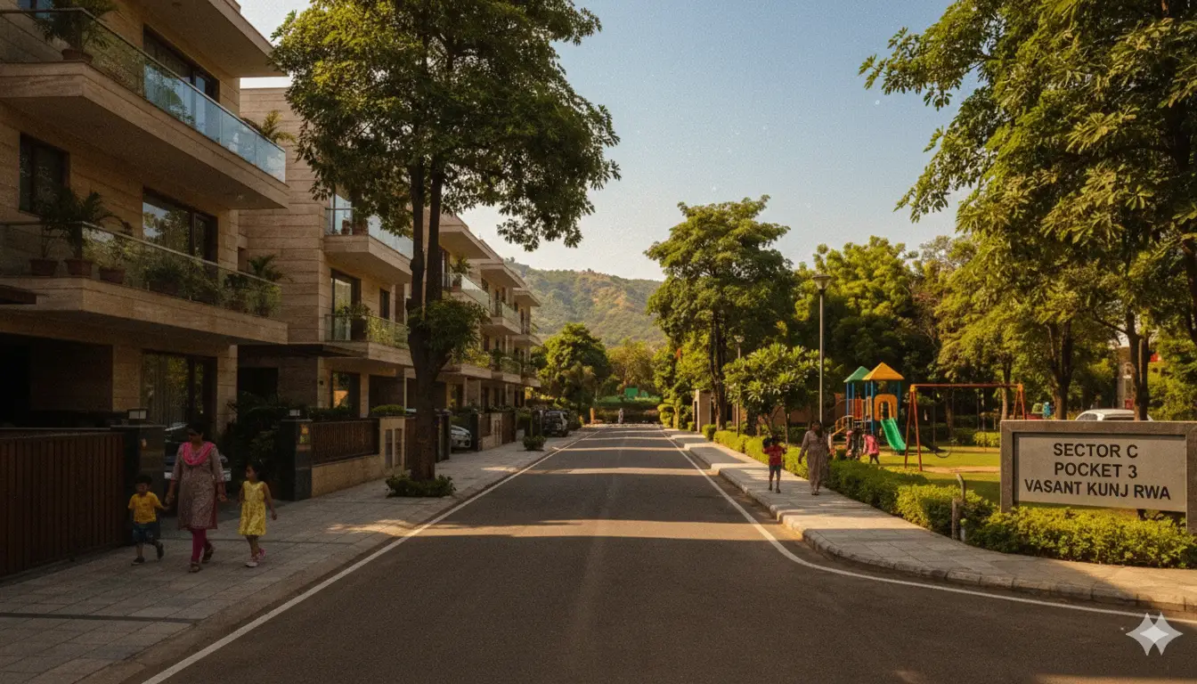 best blocks in vasant kunj for families buying builder floors