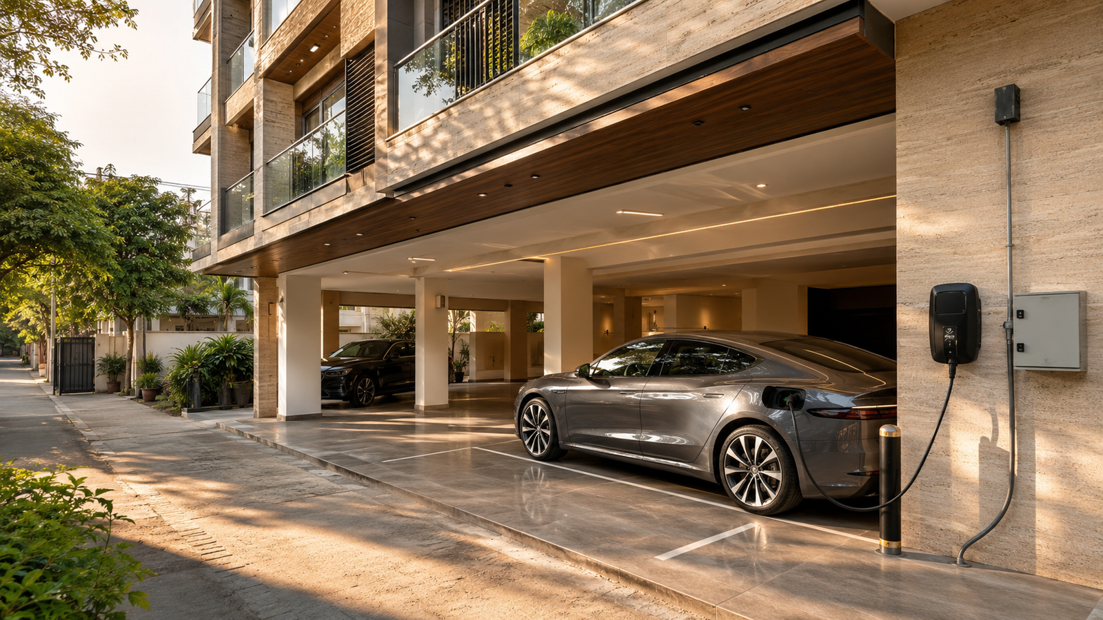 EV-ready builder floor Delhi