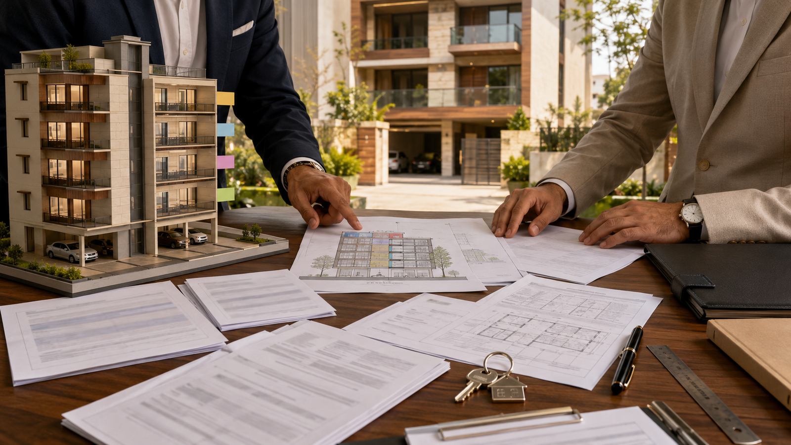 Collaboration builder-floor ownership documents in Delhi
