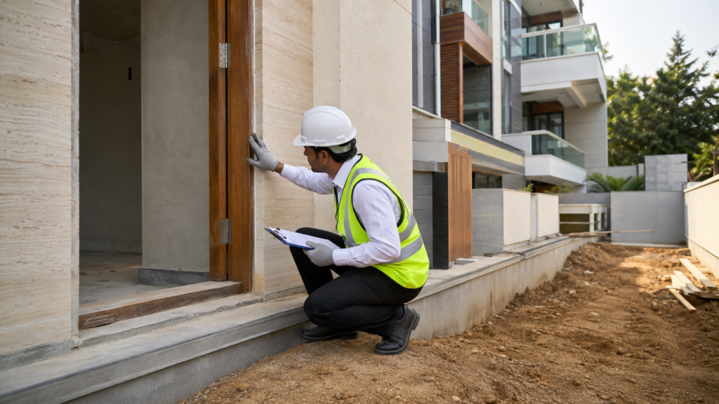 | Rana Infra Construction payment schedule stage gate verified by a site engineer before release